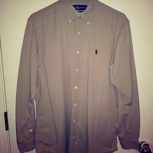 Ralph Lauren long sleeve button up dress shirt